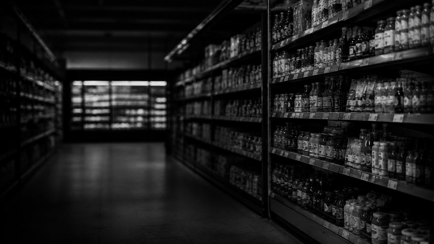 Supermarktregal